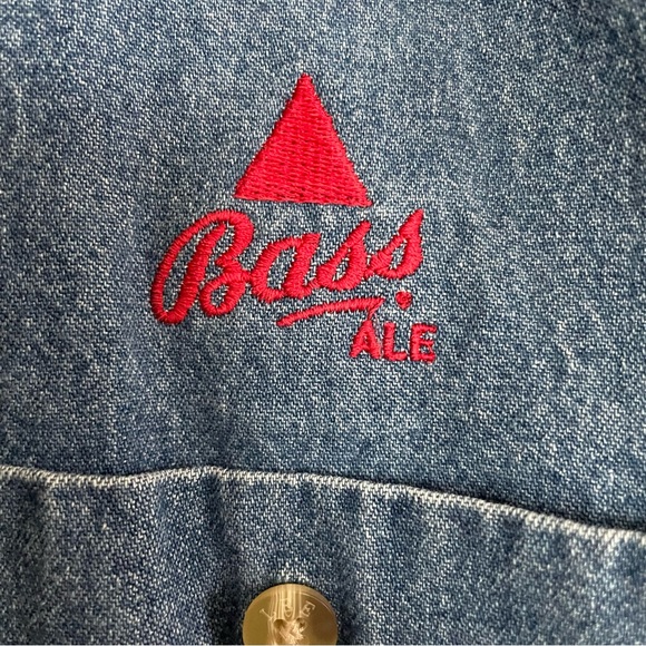 Vintage Lee 100% Cotton Blue Denim Button Down Collared Shirt Men’s Size… - Picture 4 of 8